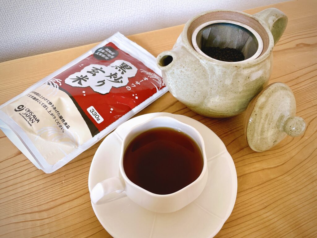 生理痛㊙アイテム「② 黒焼き玄米茶」